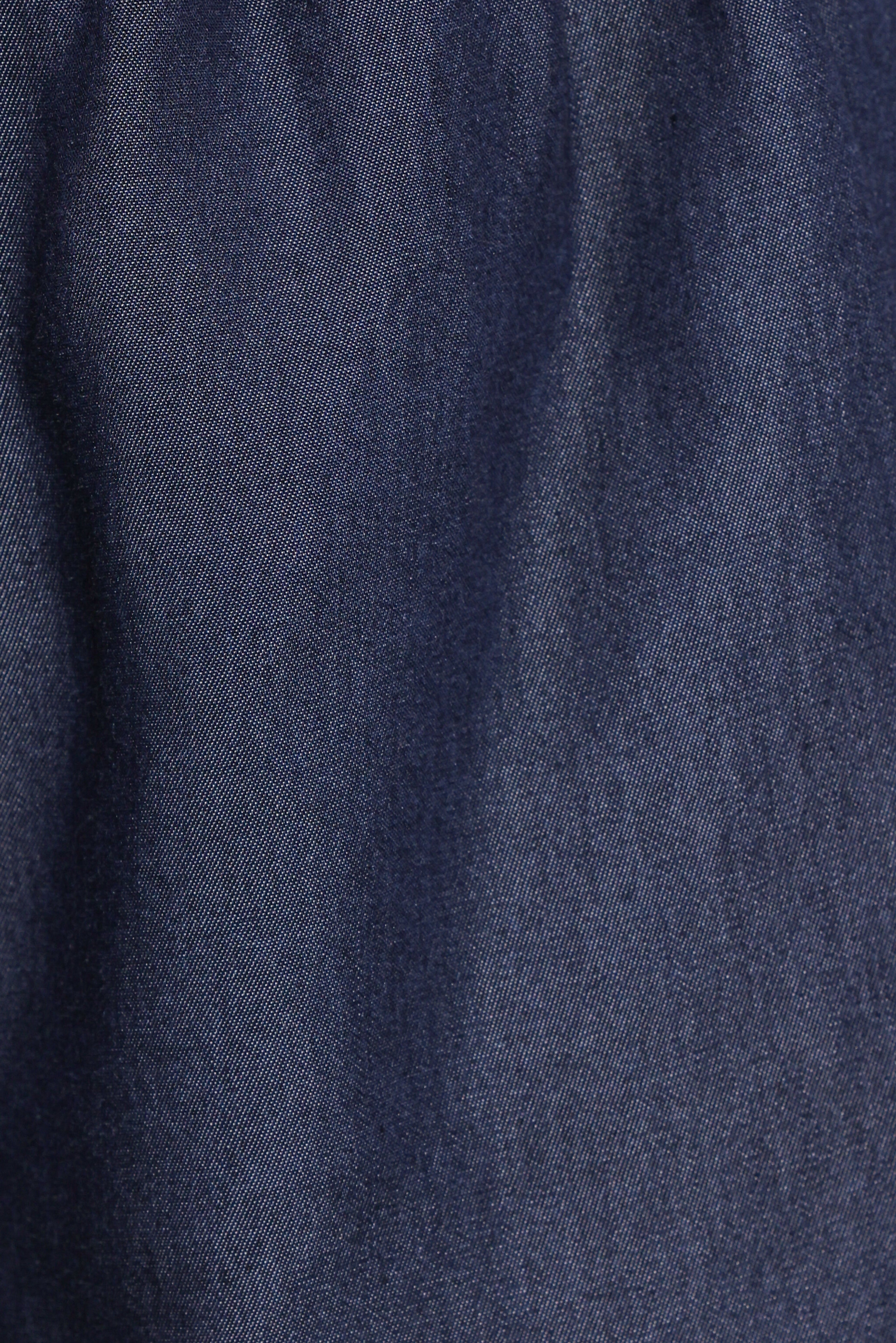 Aaliyah Chambray Shorts - Dark Wash